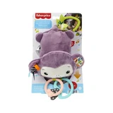 Hangend speelgoed, paars, muzikale aap, vanaf 0 maanden, Fisher-Price