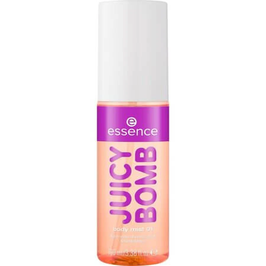 Juicy Bomb Body Spray, Vanilla 01, 100 ml, Essence
