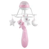 Carrousel musical 3-en-1 avec projecteur, arc-en-ciel, rose, à partir de 0 mois, Chicco