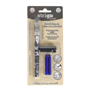 Pen with 2 refills and a cleaning tool, Desert, Strigo