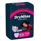 DryNites Nachtwindeln, 30–48 kg, Mädchen, 8–13 Jahre, 9er-Pack, Huggies