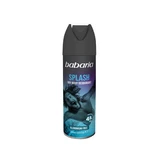 Aluminum-Free Deodorant Spray for Men with 48-Hour Protection Splash, 200 ml, Babaria