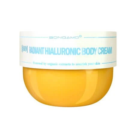Radiant Body Cream met hyaluronzuur, 200 ml, Bongamo
