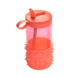 Botella de agua Spikey, roja, 503 ml, Melii