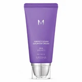 Base de maquillaje BB Serum con SPF 50+, cobertura perfecta, tono 25, beige cálido, 50 ml, Missha