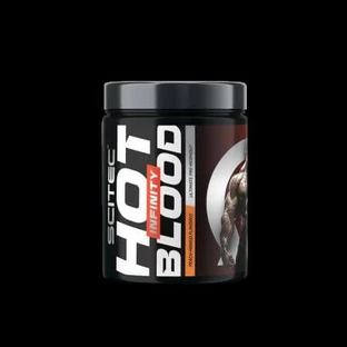 Hot Blood Infinity Pre-Workout con caffeina, gusto pesca-mango, 350 g, Scitec Nutrition