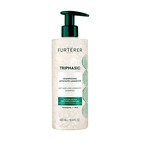 Shampoo tegen haaruitval voor langdurig gezond haar, Triphasic, 500 ml, Rene Furterer