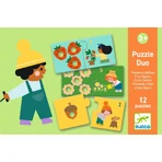 Djeco "Eerste getallen" tactiele duo-puzzel