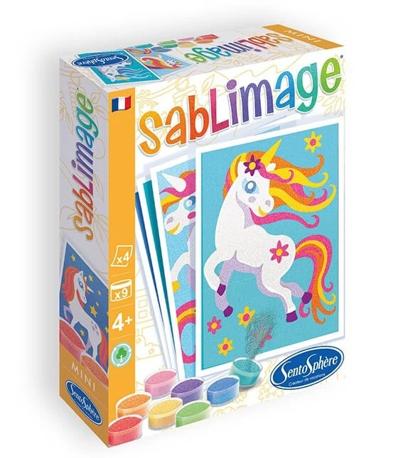 Creatieve gekleurde zandset - Mini Sablimage-eenhoorns - Sentosphere