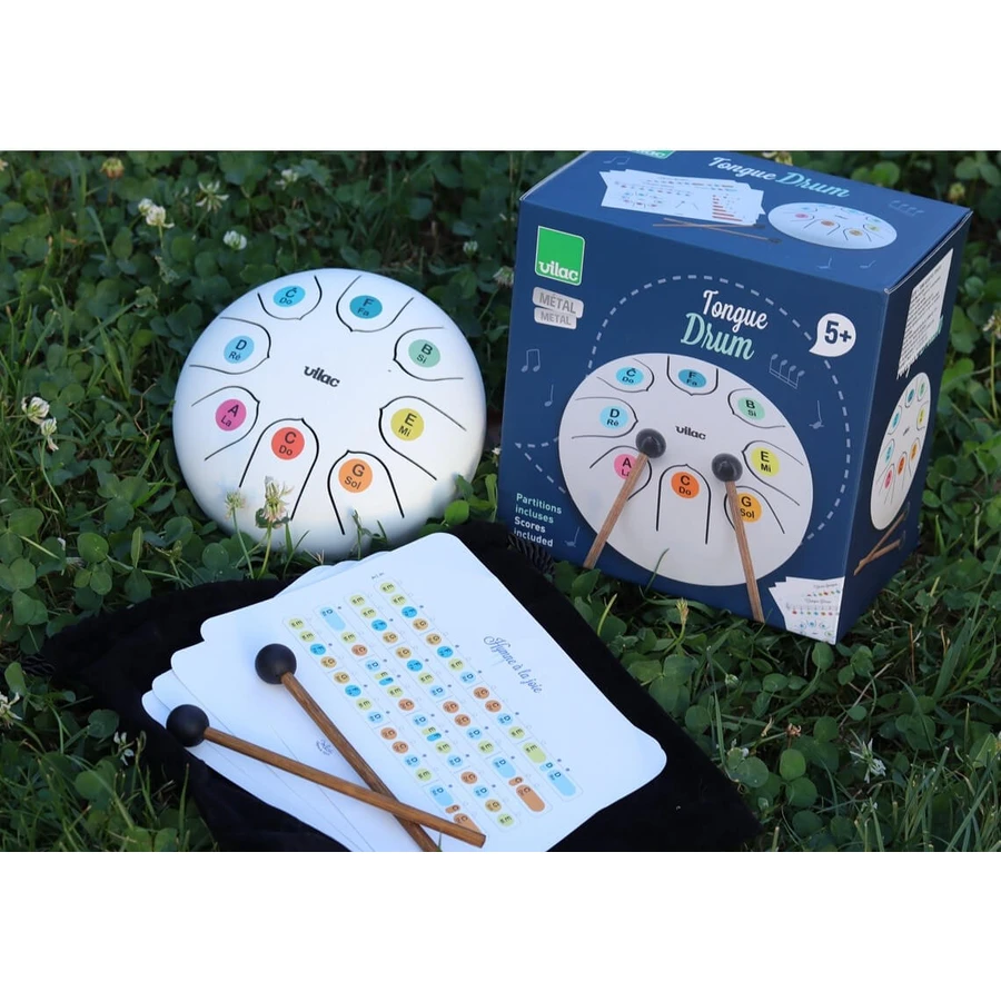 Tongue Drum - Percussion Instrument (Drum/Xylophone) - Vilac