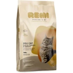 REMI PREMIUM Deli, Huhn und Lachs, Trockenfutter für Katzen, 1,5 kg