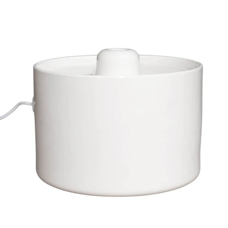 SHAW Fântână Ceramică , fântână pisici, rotundă, sistem filtrare, ceramică, bej, 2l