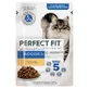 PERFECT FIT Cat Indoor 1+, Pollo, comida húmeda para gatos en bolsita (en salsa), 85 g