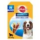 PEDIGREE DentaStix, M, Confezioni giganti di snack per cani, 7 pezzi x 8, 1,44 kg