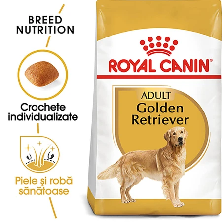 ROYAL CANIN Golden Retriever Adult, Trockenfutter für Hunde, 3 kg
