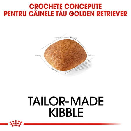 ROYAL CANIN Golden Retriever Adult, Trockenfutter für Hunde, 3 kg