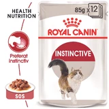 ROYAL CANIN Instinctive Adult, Katzennassfutter (in Soße), Karton, 85 g x 12 Stück