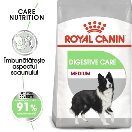 ROYAL CANIN Medium Digestive Care, dry dog food, digestive comfort, 3 kg