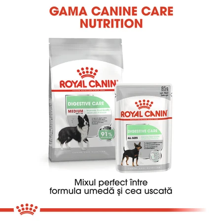 ROYAL CANIN Medium Digestive Care, dry dog food, digestive comfort, 3 kg