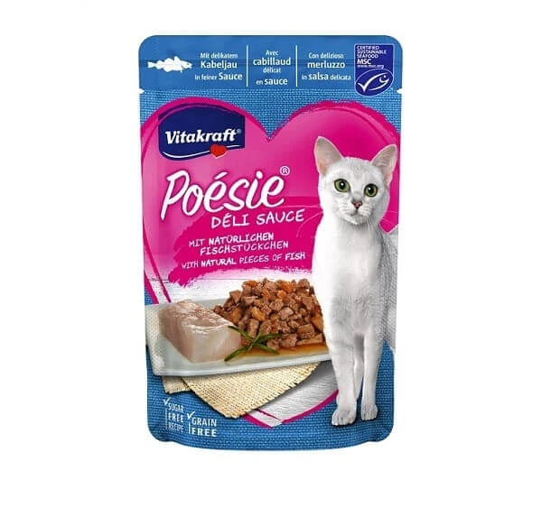 Vitakraft Poesie-zakje met sauslaagje, 85 g