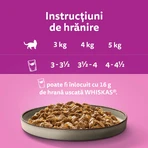 WHISKAS Pure Delight, Gevogelte, nat kattenvoer in zakjes (in aspic), multipack, 85 g x 12