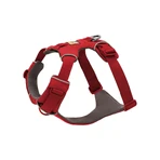 RUFFWEAR Front Rage Red Canyon, hondentrainingsharnas met twee bevestigingspunten (borst en rug), verstelbaar, reflecterend, rood, maat S (56–69 cm)