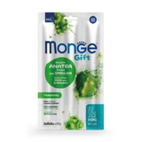 MONGE Gift Training Spirulina-Sticks, XS–XL, Ente und Spirulina, getreidefreie funktionelle Hundesnacks, 45 g