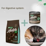 NATURES PROTECTION Lifestyle Sensitive Digestion Soup, Tonijn, nat kattenvoer met één eiwitbron, spijsverteringsstelsel, (topping), 140 g
