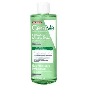 CERAVE Hydraterend micellair reinigings- en make-upverwijderingswater met 24-uurs hydratatie en hyaluronzuur, 400 ml