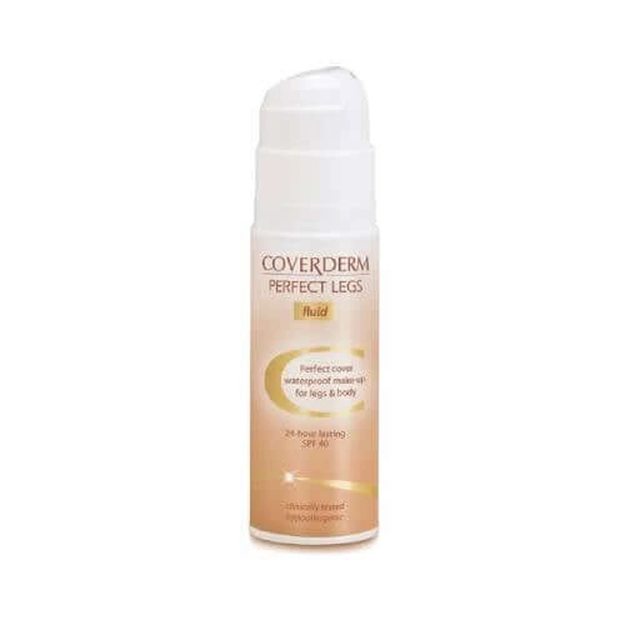 COVERDERM Perfect Legs Fluid Waterbestendige make-up voor benen en lichaam SPF 40 nr. 62 75 ml