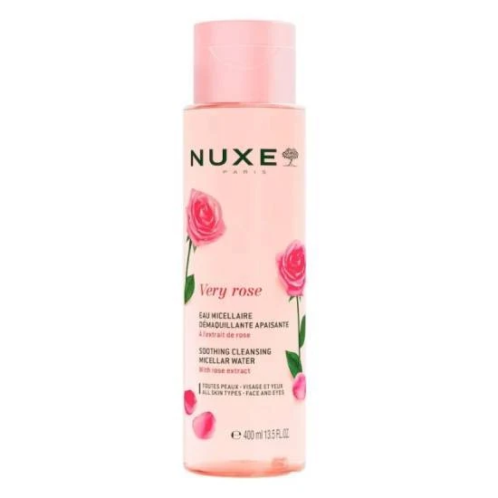 NUXE Very Rose Kalmerend Reinigend Micellair Water met rozenextract, 400 ml