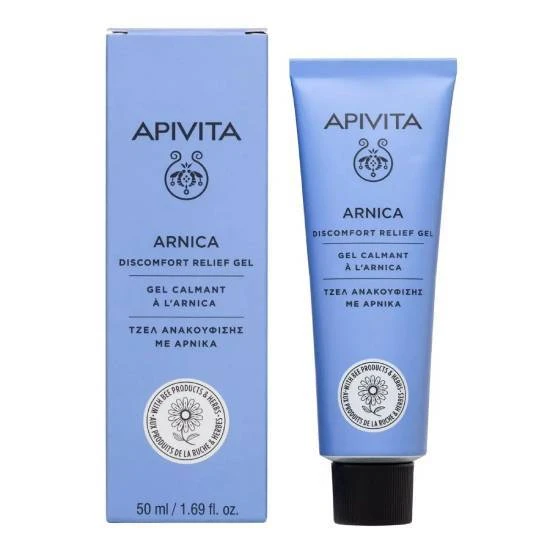 APIVITA Kruidencrème-gel met arnica: Gel met arnica voor blauwe plekken en bultjes, 40 ml