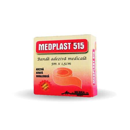 Medplast 515 banda adeziva 1,5cm x 5m