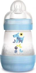 Mam | Anti-koliek | Plastic anti-koliekfles, lichtblauw, vanaf 0 maanden | 160 ml