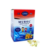 Medichrom | Murol Lebertran für Kinder | 60 Kapseln