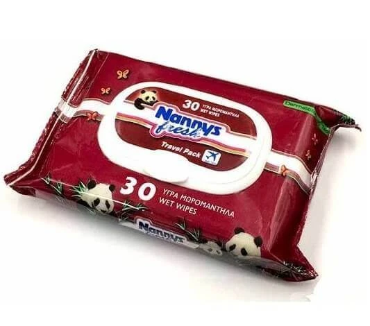 Nannys | Baby's Wish vochtige doekjes | Babydoekjes | 30 stuks