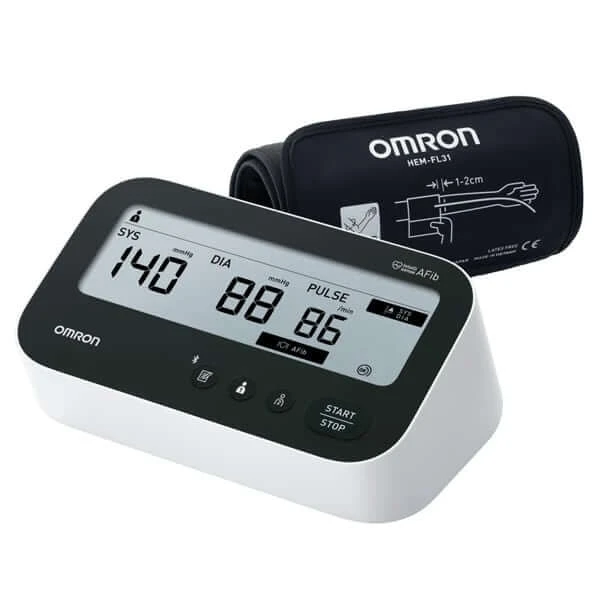 Omron | M4 Connect AFib slimme bloeddrukmeter voor de bovenarm | 1 stuk