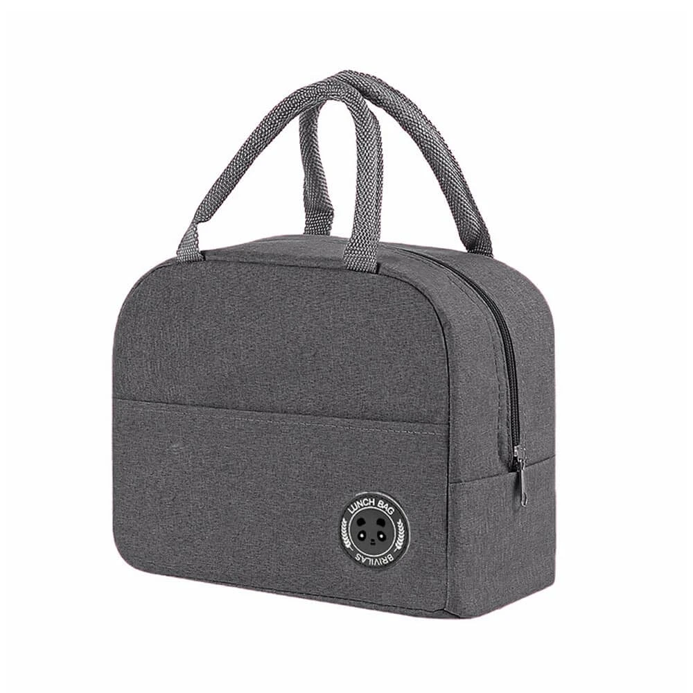 5-liter amberkleurige geïsoleerde lunchtas | Grijs