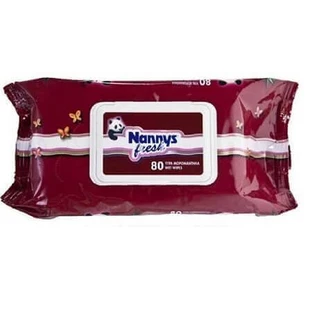 Nannys | Salviette umidificate Baby's Wish | Salviette per neonati con coperchio | 80 fogli
