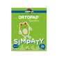 Master Aid | Samoprzylepne opaski na oczy Ortopad Simpaty dla dzieci | Średnie 76 x 54 mm | 20 szt.