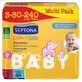 Septona | Toallitas para bebés «Calm n' Care» con manzanilla | 3 x 80 toallitas