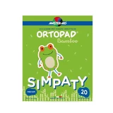 Master Aid | Ortopad Simpaty Selbstklebende Augenpflaster für Kinder | Mittel 76 x 54 mm | 20 Stück
