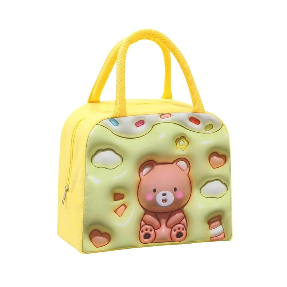5,5-liter amberkleurige geïsoleerde lunchtas | Yellow Bear