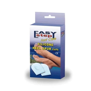 John's | Almohadillas de silicona para espolones calcáneos con orificio, de Easy Step Foot Care | Talla: pequeña