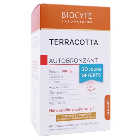 BIOCYTE TERRACOTTA ZELFBROWNING 90 CAPSULES