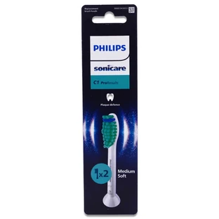 PAQUETE DE RECAMBIOS PHILIPS SONICARE C1 PRORESULTS: 2 CABEZALES DE CEPILLO
