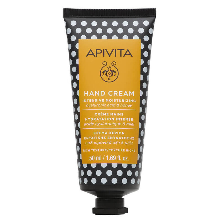 Hand cream with honey, 50 ml, Apivita