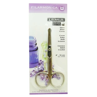 FILARMONICA GEBOGENE BABY-SCHERE, 10 CM