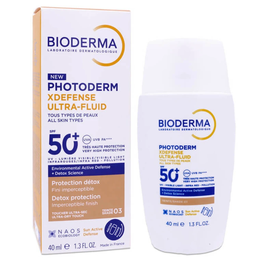 BIODERMA PHOTODERM XDEFENSE ULTRA FLUID SPF50+ TONALITÀ 03 40 ML
