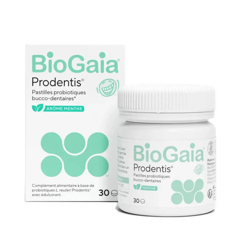 BIOGAIA PRODENTIS MET MUNT-SMAAK 30 ZUIGTABLETTEN